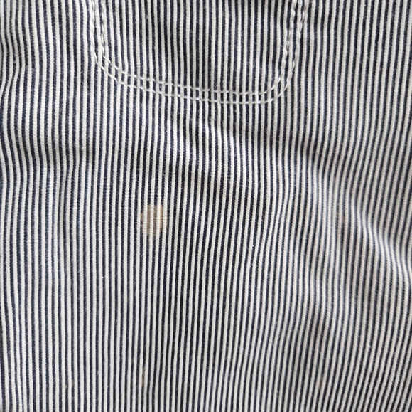 Banana Republic Martin Fit Striped Shorts Sz 10 Stretch EUC - Picture 2 of 5